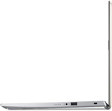 acer Aspire 5 Slim Laptop in Metallic Gold Quad Core Intel i5 up to 4.2GHz 8GB RAM 256GB SSD 14in Full HD Iris Xe Graphics Windows 11 (AS5 - Renewed)