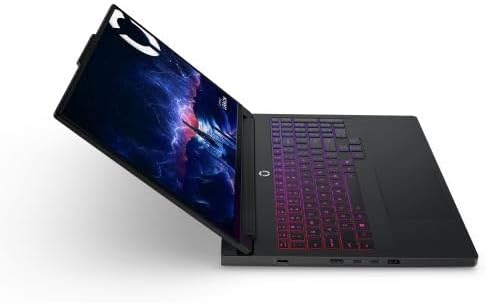Lenovo Legion Pro 7i 16' WQXGA OLED 240Hz AI Gaming Laptop Intel Core Ultra 9 275HX 64GB RAM 1TB SSD NVIDIA GeForce RTX 5080 Wi-Fi 7 Eclipse Black