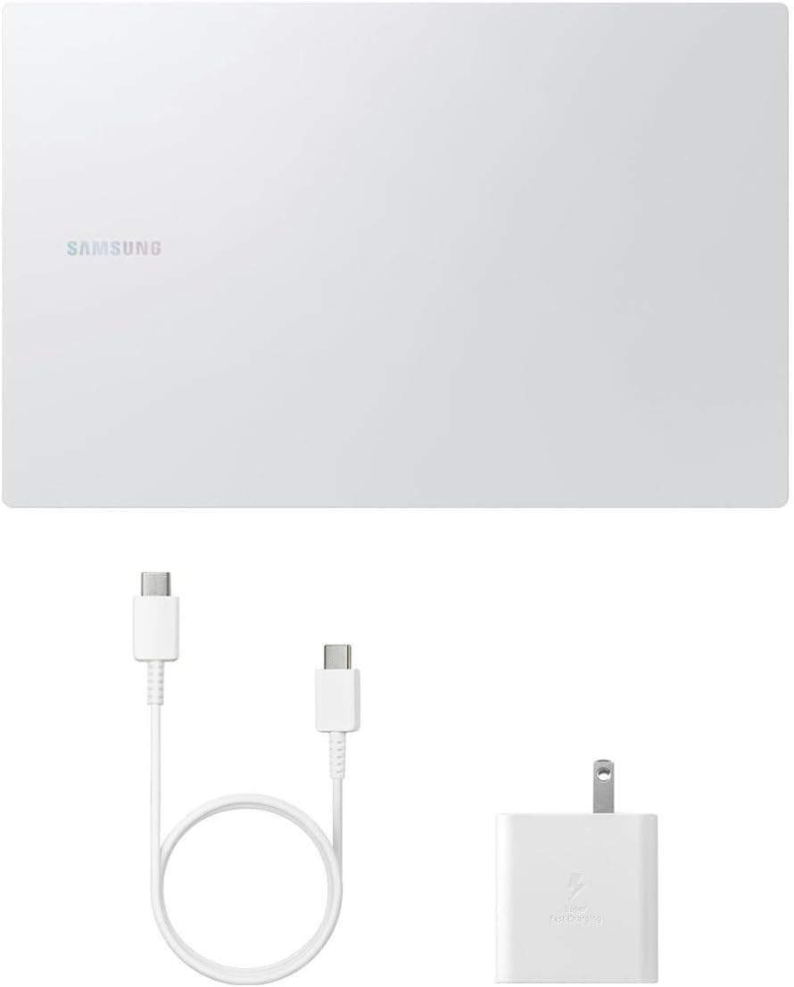 Samsung Galaxy Book4 2024 Business Laptop 15.6' FHD IPS 10-Core Intel 7 150U 16GB LPDDR4 512GB SSD Intel Graphics Wi-Fi 6 Backlit Keyboard Fingerprint Win11 Home w/ONT 32GB USB