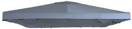 Garden Winds Universal 10' x 10' Single-Tier Replacement Gazebo Canopy – True Navy, RipLock 350 Polyester, UV & Water Resistant