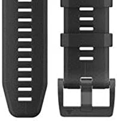 Garmin QuickFit 22 Watch Band - Black Leather
