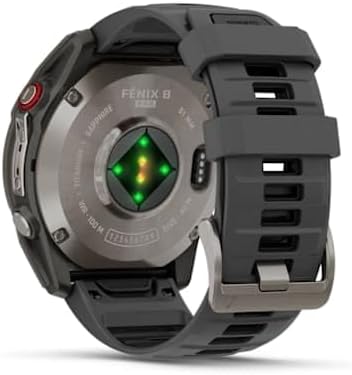 Garmin Fenix 8 Pro 51 mm AMOLED - Multisport Smartwatch, 1.4' Touch Display, Up to 27 Days Battery Life, Maps, 80+ Sports Apps, ECG, Flashlight, LTE Telephony & 24/7 SOS Emergency Call (Subscription