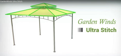 12 x 12 Arrow Gazebo Replacement Canopy Top Cover - RipLock 500