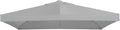 Garden Winds Universal 10' x 10' Single-Tier Replacement Gazebo Canopy – Slate Gray, RipLock 350 Polyester, UV & Water Resistant