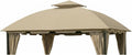 Garden Winds Reinforced RipLock 350 Replacement Canopy Top Cover Compatible with South Hampton 11' x 13' Gazebo Models L-GZ215PST-A, L-GZ659PST, 810138517, 810046339, A111011500 - Beige