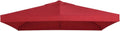 Garden Winds Universal 10' x 10' Single-Tier Replacement Gazebo Canopy – Cinnabar, RipLock 350 Polyester, UV & Water Resistant