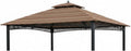 Garden Winds Durable 350 Replacement Canopy Top Compatible with Windsor Dome 10' x 12' Gazebo Models L-GZ717PST-C, A111001701 - Stripe Canyon