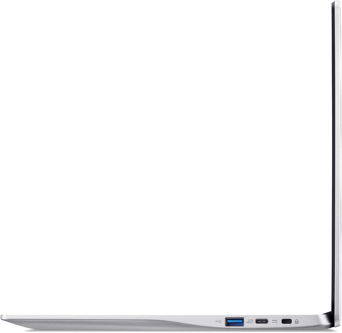Acer Chromebook 315 Laptop, Celeron N4500, 15.6' Full HD IPS Display, 4GB LPDDR4X, 64GB eMMC, Wi-Fi 6, DTS Audio, USB Type-C, Chrome OS, CB315-4H-C8XU, Silver