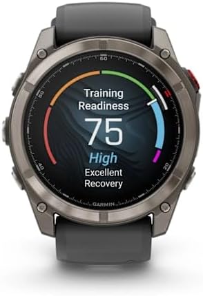 Garmin Fenix 8 Pro 51 mm AMOLED - Multisport Smartwatch, 1.4' Touch Display, Up to 27 Days Battery Life, Maps, 80+ Sports Apps, ECG, Flashlight, LTE Telephony & 24/7 SOS Emergency Call (Subscription
