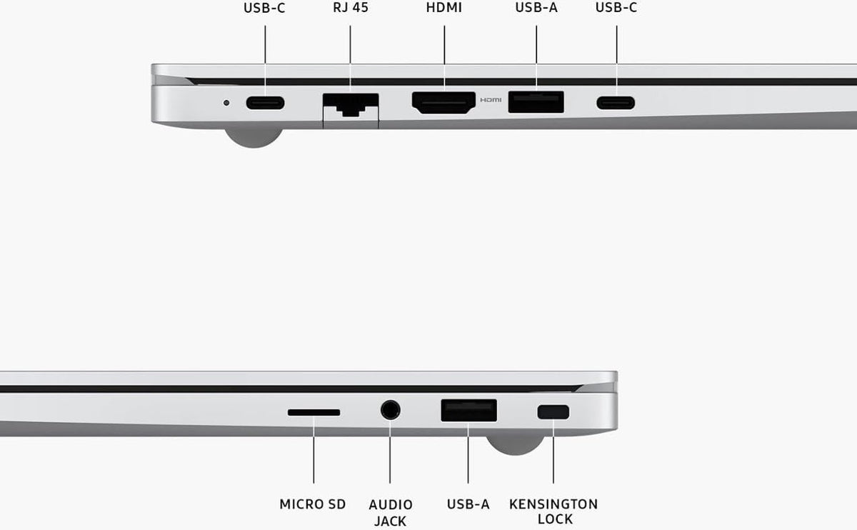 Samsung Galaxy Book4 2024 Business Laptop 15.6' FHD IPS 10-Core Intel 7 150U 16GB LPDDR4 512GB SSD Intel Graphics Wi-Fi 6 Backlit Keyboard Fingerprint Win11 Home w/ONT 32GB USB