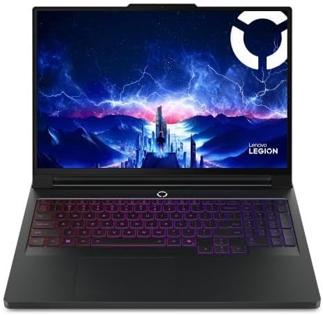 Lenovo Legion Pro 7i 16' WQXGA OLED 240Hz AI Gaming Laptop Intel Core Ultra 9 275HX 64GB RAM 1TB SSD NVIDIA GeForce RTX 5080 Wi-Fi 7 Eclipse Black