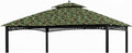 Garden Winds Durable 350 Replacement Canopy Top Compatible with Windsor Dome 10' x 12' Gazebo Models L-GZ717PST-C, A111001701 - Camo Green
