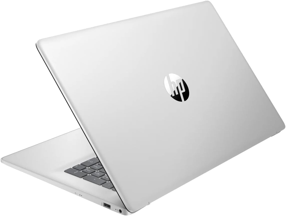 HP 17.3' Touchscreen Laptop Computer, 6-Cores AMD Ryzen 5, Windows 11, PLUSERA Earphones (32GB RAM | 1.5TB Storage)