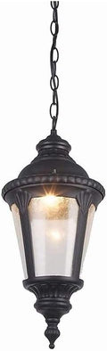 Outdoor IP54 Waterproof Chandelier, Aluminum, Suitable for Villa Balcony, Stair, Porch, Pavilion, Garden Decoration Lamps, Lighting Chandelier, Black Flush Mount Light