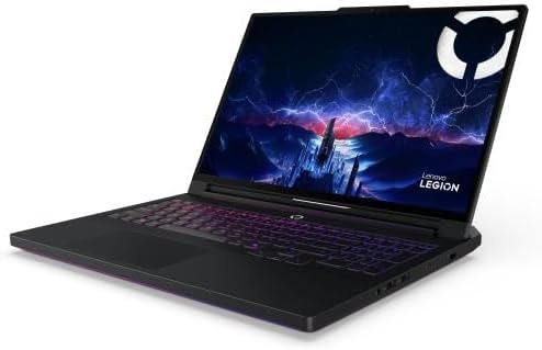 Lenovo Legion Pro 7i 16' WQXGA OLED 240Hz AI Gaming Laptop Intel Core Ultra 9 275HX 64GB RAM 1TB SSD NVIDIA GeForce RTX 5080 Wi-Fi 7 Eclipse Black