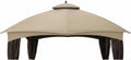 Garden Winds Durable 350 Replacement Canopy Top Compatible with Allen Roth 10' x 12' Gazebo Models GF-12S004B, TPGAZ17-002 - Beige