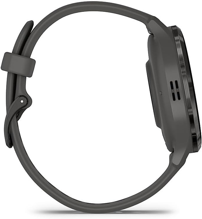 Garmin Venu 3S Health Fitness GPS Smartwatch Steel Bezel with Pebble Gray Case 41mm | Official USA Partner Model | Bundle 010-02785-00 with 2 YR CPS Enhanced Protection Pack
