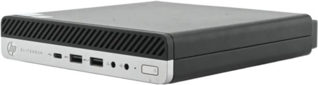 HP EliteDesk 705 G4 Mini Desktop Computer: AMD Quad-Core Ryzen 5 Pro 2400GE up to 3.8GHz, 8GB DDR4 RAM, 256GB SSD, Windows 11 Pro (Renewed)