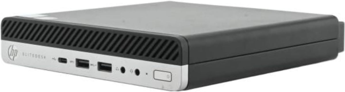 HP EliteDesk 705 G4 Mini Desktop Computer: AMD Quad-Core Ryzen 5 Pro 2400GE up to 3.8GHz, 8GB DDR4 RAM, 256GB SSD, Windows 11 Pro (Renewed)