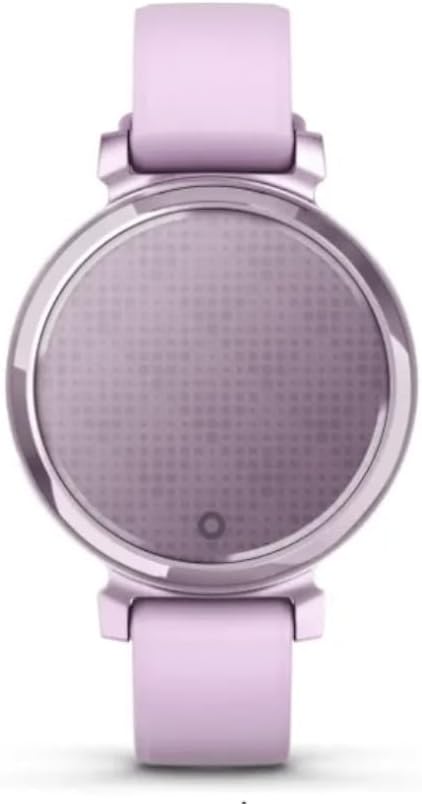 Garmin Lily 2, Small and Stylish Smartwatch, Hidden Display, Patterned Lens, Up to 5 Days Battery Life, Lilac