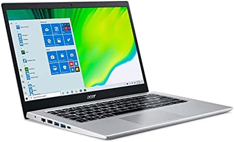 acer Aspire 5 Slim Laptop in Metallic Gold Quad Core Intel i5 up to 4.2GHz 8GB RAM 256GB SSD 14in Full HD Iris Xe Graphics Windows 11 (AS5 - Renewed)