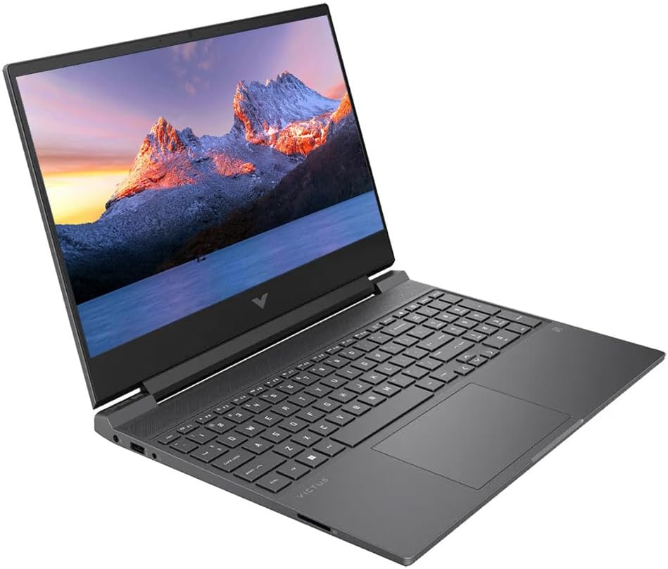 HP Victus 15.6 inch FHD IPS 144Hz Gaming Laptop AMD Ryzen 5-8645HS NVIDIA GeForce RTX 4050 8GB DDR5 512GB SSD Mica Silver (2024)