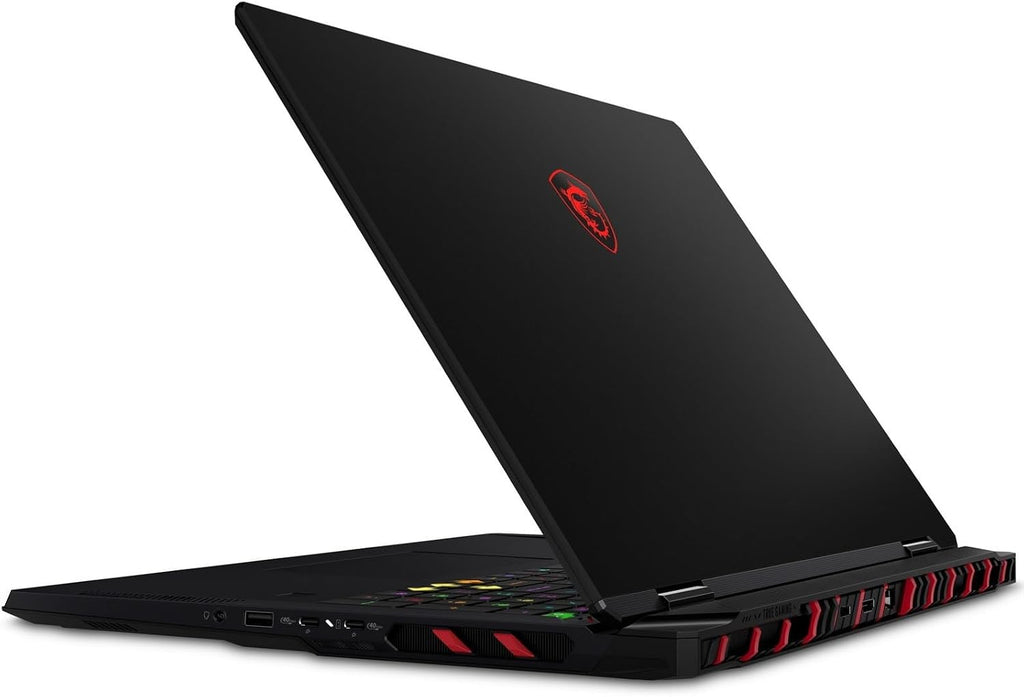 EXCaliberPC [2025] MSI Raider A18 HX A9WIG-082US (AMD Ryzen 9 9955HX3D, 64GB DDR5 RAM, 2TB NVMe SSD, NVIDIA GeForce RTX 5080, 18' UHD+ 120Hz, Windows 11 Pro) Gaming Laptop