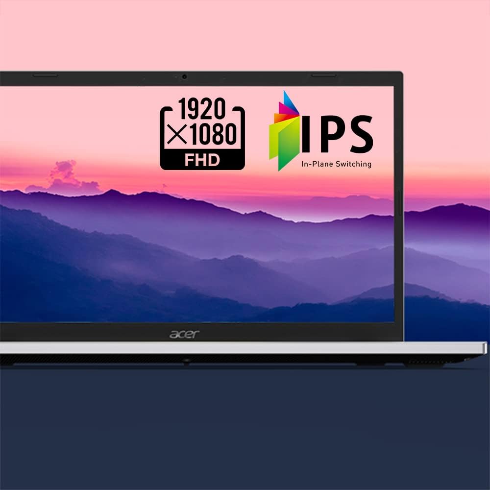 acer Aspire 3 A315-24P-R2SC Slim Laptop | 15.6' Full HD IPS Display | AMD Ryzen 5 7520U Quad-Core Processor | AMD Radeon Graphics | 8GB LPDDR5 | 256GB NVMe SSD | Wi-Fi 5 | Windows 11 Home