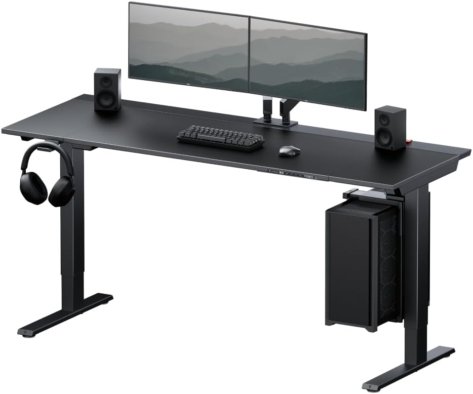 Secretlab Magnus Evo XL | Electric Standing Desk with Magnetic Cable Management | Integrated Power Supply Column | Built-in Cable Management Tray | Everyday Ergonomic Gaming Desk | Extra Large