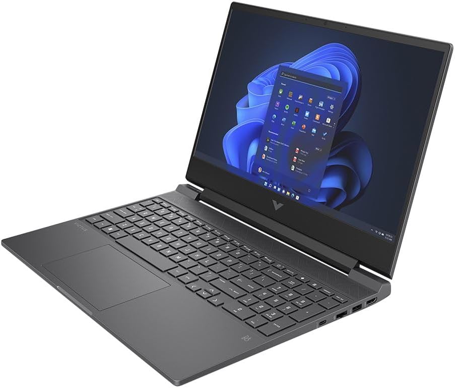 HP Victus 15.6' FHD IPS 144Hz Gaming Laptop - Mica Silver - AMD Ryzen 7 8845HS 3.8GHz; NVIDIA GeForce RTX 4060 8GB GDDR6; 16GB DDR5-5600 RAM; 1TB NVMe M.2 SSD; Wi-Fi 6E; Windows 11 Home