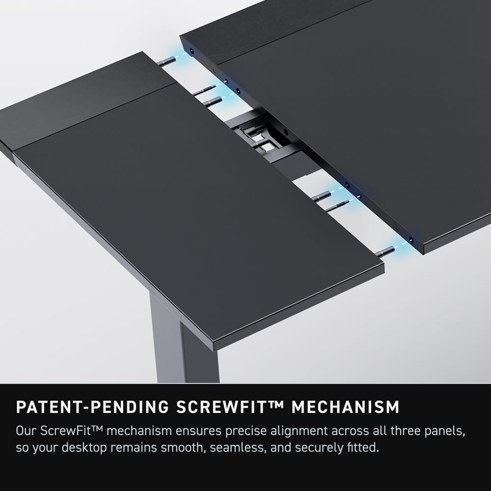 Secretlab Magnus Evo | Electric Standing Desk with Magnetic Cable Management | Integrated Power Supply Column | Built-in Cable Management Tray | Everyday Ergonomic Gaming Desk