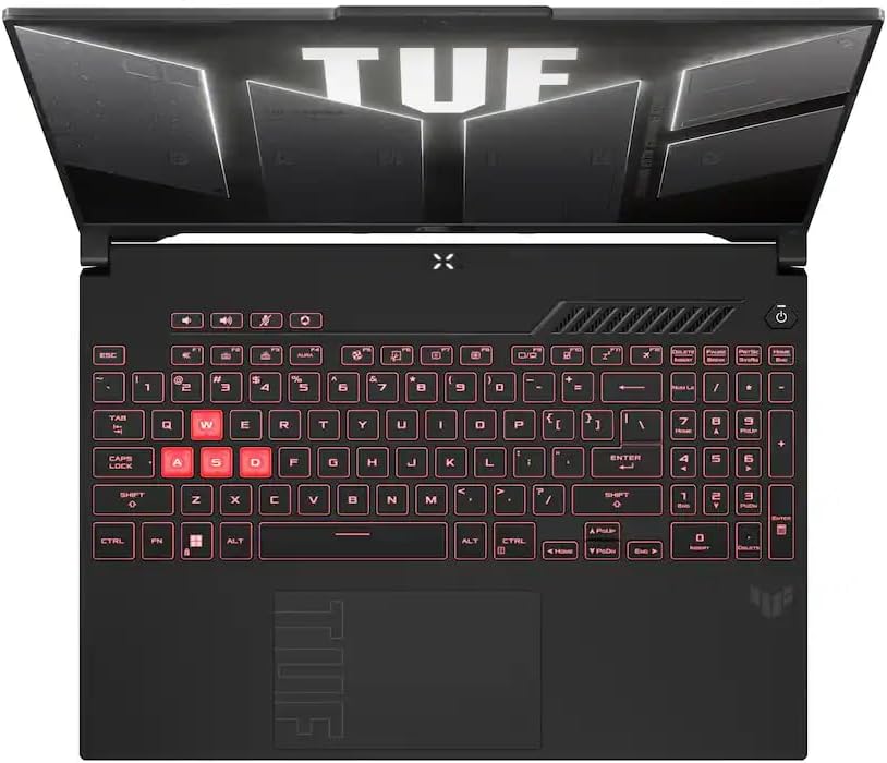 ASUS TUF A16 Gaming Laptop, 2025, 16' 1920x1200 144Hz, AMD 6-Core Ryzen 7 7445HS, NVIDIA GeForce RTX 4050, 32GB DDR5, 1TB SSD, Win10 Home, RGB Backlit KB, Wi-Fi 6, BT 5.3, 720p Camera, Mecha Gray