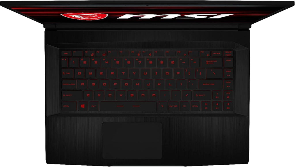 MSI GF63 Thin Gaming Laptop, 15.6' FHD 144Hz, Intel i5-11400H, RTX 3050, 16GB RAM, 512GB NVMe SSD, Windows 11, Aluminum Black