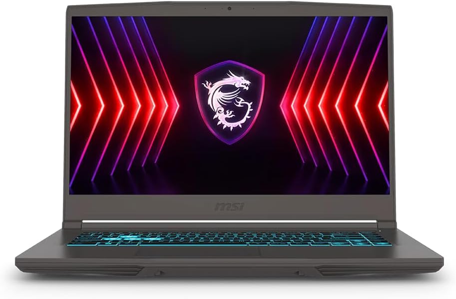 MSI Thin 15.6 inch FHD 144Hz Gaming Laptop, 13th Gen Intel Core i5-13420H, NVIDIA GeForce RTX 4050, 32GB DDR4 RAM, 1TB SSD, Backlit Keyboard, Windows 11 Pro