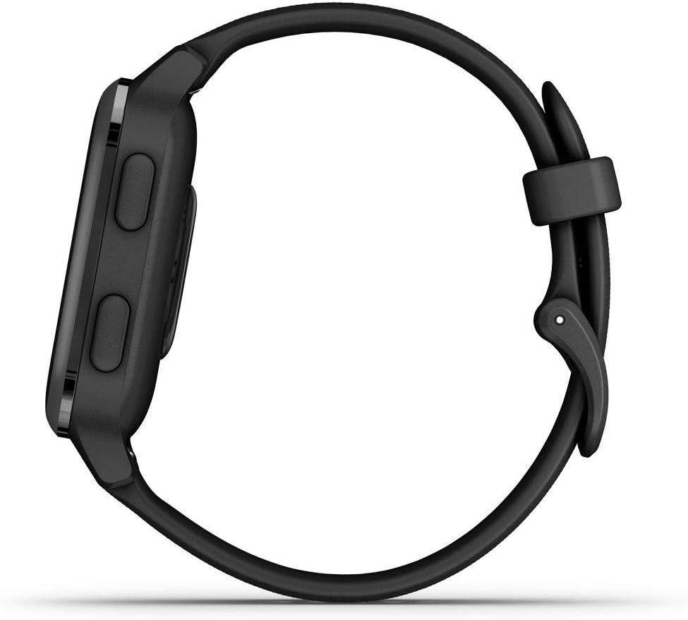 Garmin Venu Sq Music, GPS Smartwatch with Bright Touchscreen Display, Features Music and Up to 6 Days of Battery Life, Black