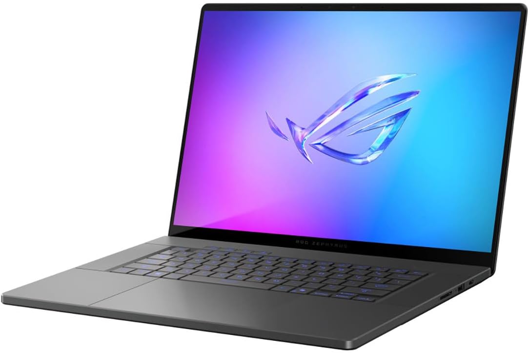ASUS ROG Zephyrus G16 GU605 16' WQXGA 240Hz OLED Gaming Laptop, Intel Core Ultra 9 285H 2.9GHz, 64GB RAM, 2TB SSD, NVIDIA GeForce RTX 5090 24GB, Windows 11 Pro, Platinum White