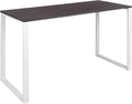 Flash Furniture Kimberly Modern Commercial Grade Desk Industrial Style Computer Desk Sturdy Home Office Desk - 55' Length (Rustic Gray)