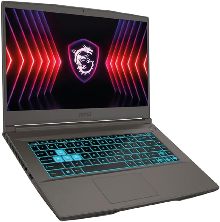 MSI Thin 15.6 inch FHD 144Hz Gaming Laptop Intel Core i5-13420H NVIDIA GeForce RTX 4060-16GB DDR4 512GB SSD Gray (2025)