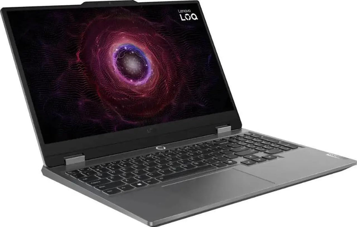 Lenovo LOQ 15.6' Full HD 144Hz Gaming Laptop | AMD Ryzen 5 7235HS(Beat i5-1155G7)| NVIDIA GeForce RTX 4050| Backlit |Grey| 16GB RAM DDR5 | 512GB SSD | Windows 11 Home | Bundle with Mouse Pad