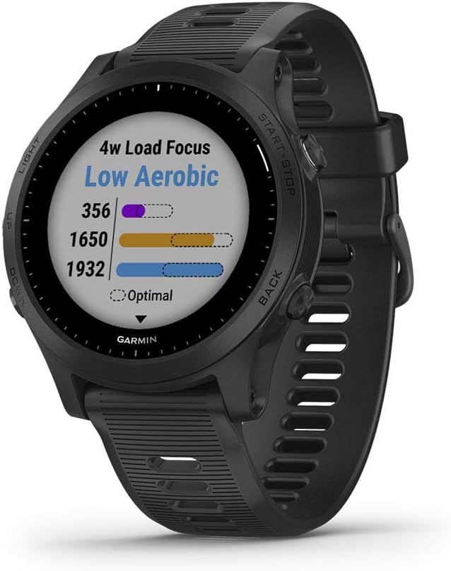Garmin Forerunner 945, Premium GPS Running/Triathlon Smartwatch with Music, Black (Renewed)
