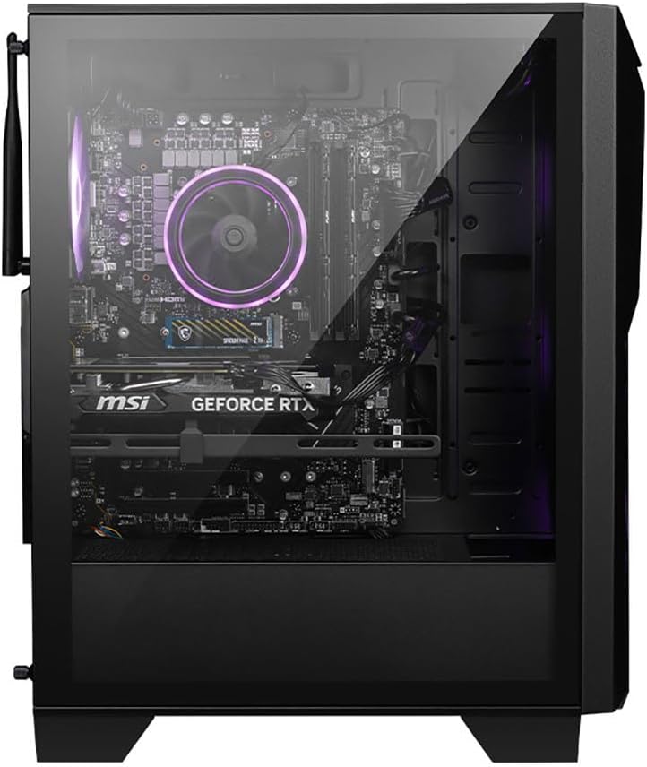 MSI Codex R2 Gaming Desktop: Intel Core i7-14700F, Geforce RTX 5060Ti 8G, 32GB DDR5, 2TB M.2 NVMe SSD, 650W 80+ Gold PSU, WiFi 7, Windows 11 Home: B14NVM7-438US