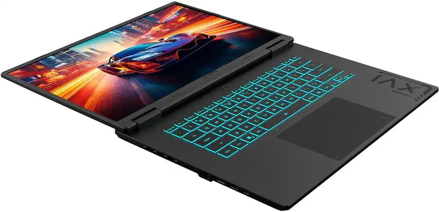 GIGABYTE A16 Gaming Laptop: 16' WUXGA 1920x1200 165Hz • 13th Generation Intel Core i7-13620H • 16 GB DDR5 SDRAM • 1 TB NVMe SSD • W11H • Wi-Fi 6E HD Audio NVIDIA GeForce RTX 4050