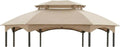 Garden Winds Durable 350 Replacement Canopy Top Compatible with Manhattan 10' x 12' Gazebo Model L-GZ1138PST - Beige