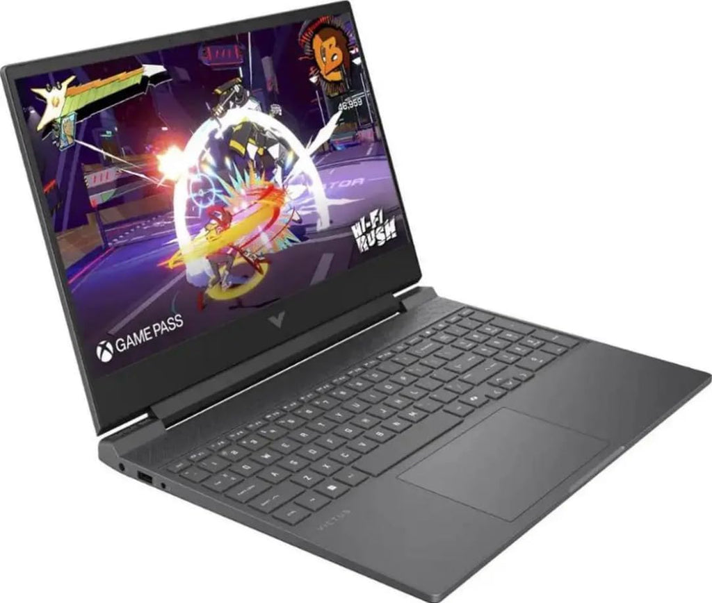 HP Victus 15.6' 144Hz Full HD Gaming Laptop | AMD Ryzen 7 7445HS |NVIDIA GeForce RTX 4050|Copilot |Backlit| 16GB RAM DDR5 | 512GB SSD |Mica Silver |Windows 11 Home |Bundle with Mouse Pad