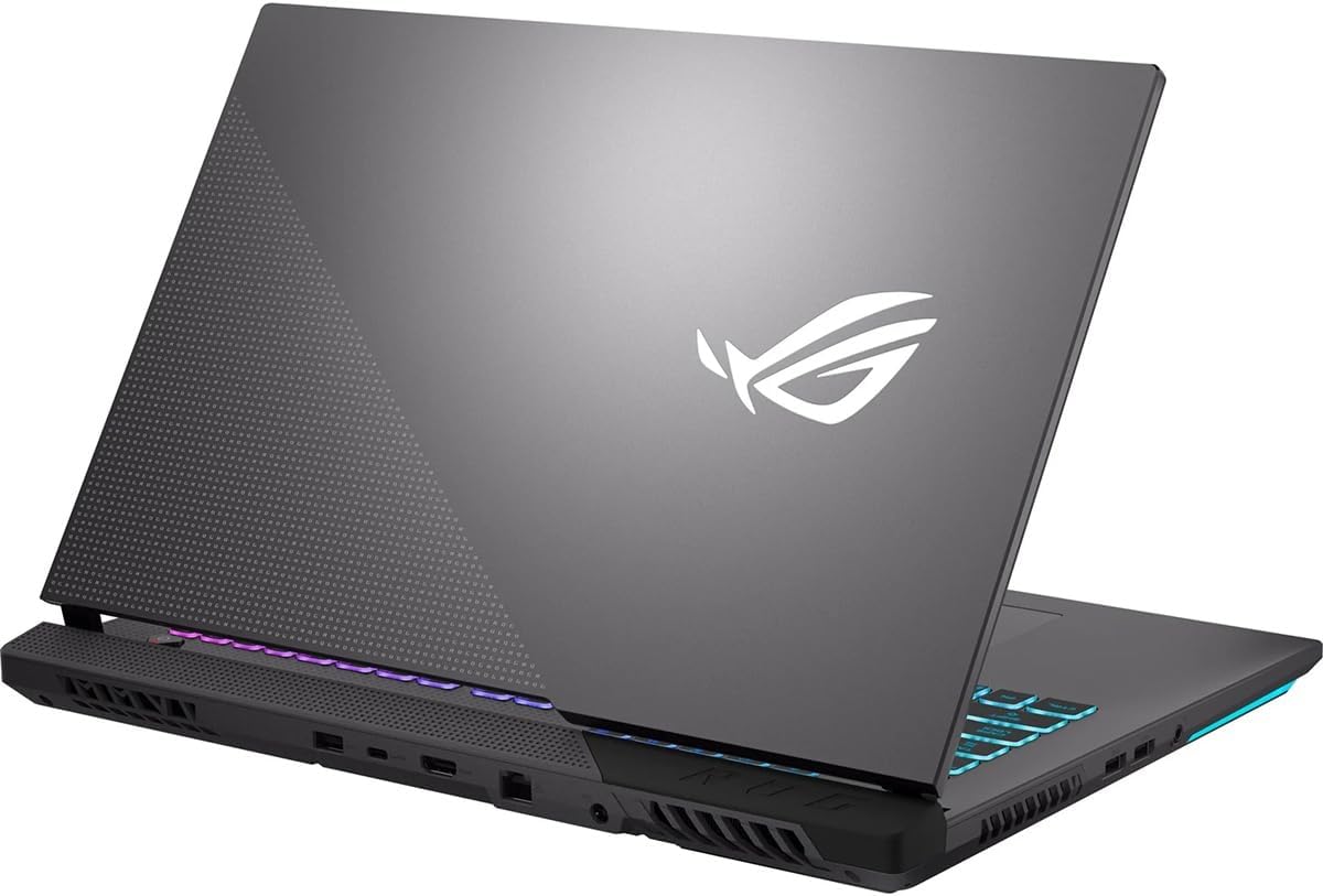 ASUS ROG Strix G17 (2022) Gaming Laptop, 17.3â€ 144Hz IPS FHD Display, NVIDIA GeForce RTX 3050 GPU, AMD Ryzen 7 6800H Processor, 16GB DDR5 RAM, 512GB SSD, RGB Keyboard, Windows 11, G713RC-RS73
