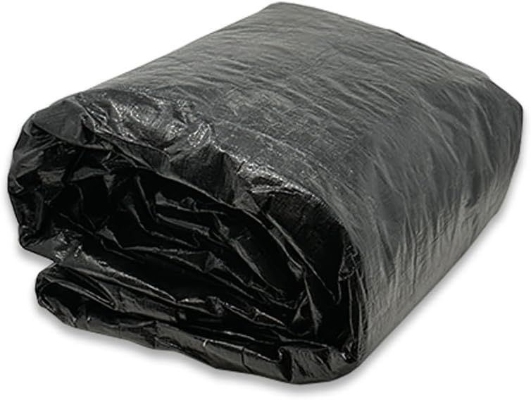 Garden Winds Universal 12' x 12' Winter Cover for Tall Hard Top Gazebo – Heavy Duty Protective Enclosure for Outdoor Storage, Waterproof, Windproof and Flame Resistant – Black