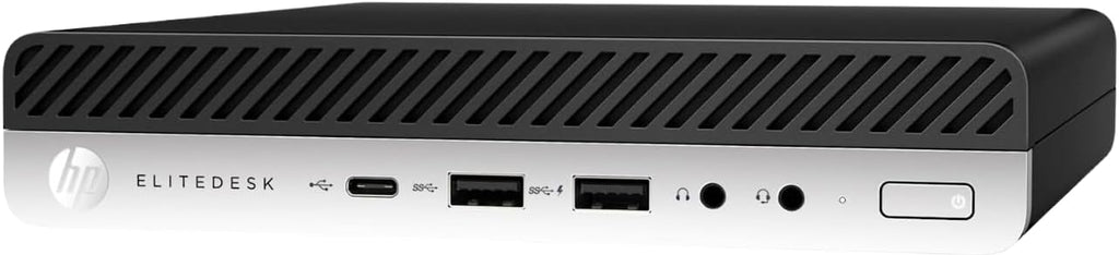 HP EliteDesk 705 G4 Mini Desktop Computer: AMD Quad-Core Ryzen 5 Pro 2400GE up to 3.8GHz, 8GB DDR4 RAM, 256GB SSD, Windows 11 Pro (Renewed)