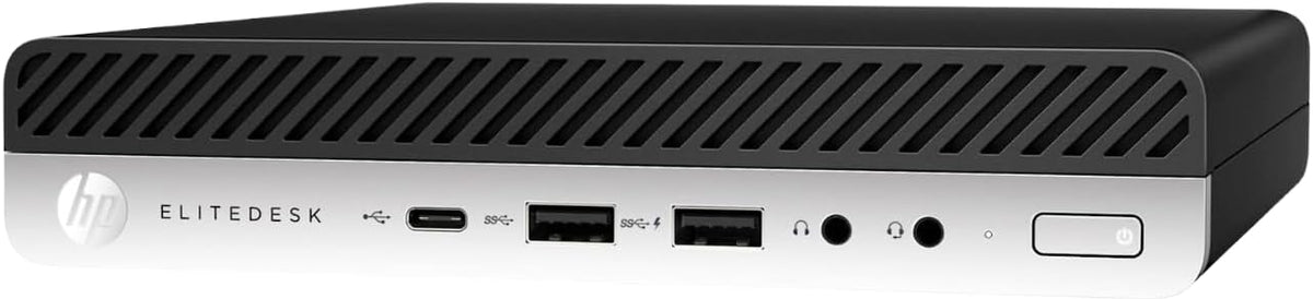 HP EliteDesk 705 G4 Mini Desktop Computer: AMD Quad-Core Ryzen 5 Pro 2400GE up to 3.8GHz, 8GB DDR4 RAM, 256GB SSD, Windows 11 Pro (Renewed)