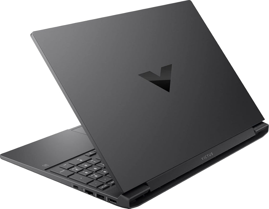 HP Victus 15.6' Full HD 144Hz Gaming Laptop | AMD Ryzen 5 7535HS | NVIDIA GeForce RTX 2050 | 8GB RAM DDR5| 512GB SSD | Backlit | Windows 11 Home | Bundle with 64GB USB Flash Drive, Mica Silver