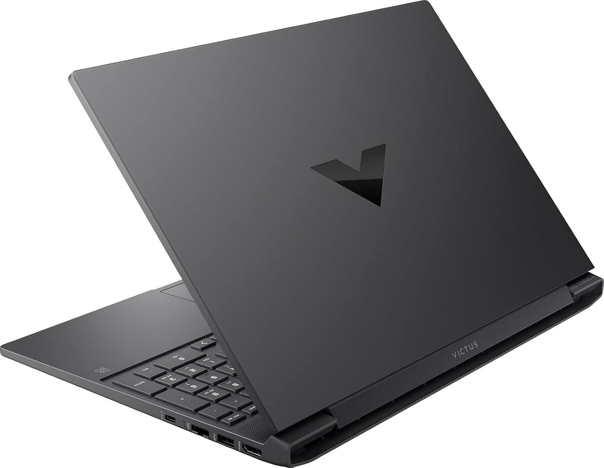 HP Victus 15.6' Full HD 144Hz Gaming Laptop | AMD Ryzen 5 7535HS | NVIDIA GeForce RTX 2050 | 8GB RAM DDR5| 512GB SSD | Backlit | Windows 11 Home | Bundle with 64GB USB Flash Drive, Mica Silver